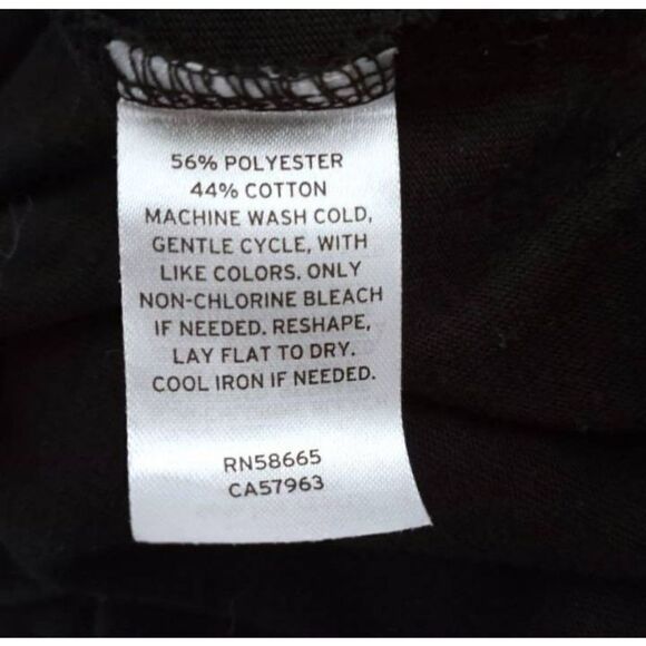 LEITH BLACK BODYCON SLEEVELESS RUCHED DRESS SZ.S EUC. - Picture 8 of 8